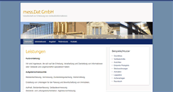 Desktop Screenshot of messdat.de